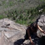 Escalando, por momentos estaba complicado!