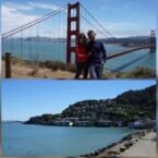 Arriba: Golden Gate Abajo: Sausalito