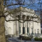 Marble House. Una de las primeras casona de mármol de la zona. Perteneciente a ferroviarios de NY.