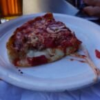 La super pizza-tarta típica de Chicago.
