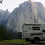 Luego de hacer dedo, llegamos al camper para el atardecer