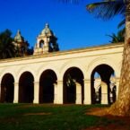 Arquitectura española-mexicana, en Parque Balboa