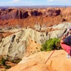 El trekking del Dome. El mas largo que hicimos en este parque.
