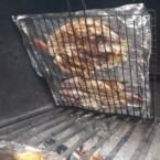 Pescado a las brasas