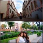Luli y Estela quedaron enamoradas de la ciudad.