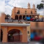 En la plaza principal de Dolores Hidalgo donde realizó el primer GRITO por la Independencia mexicana.