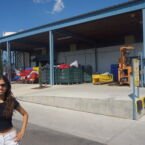 Lavadero de ropa en el que Gus tiene escondido su laboratorio super equipado