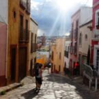 Bajando al centro histórico