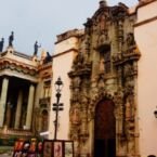 Templo San Diego al lado del teatro Juarez