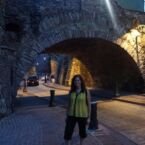 Puentes y túneles son típicos en la ciudad.