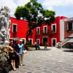 Barrio de los artistas. Gracias Luma por ser nuestra guía turística.