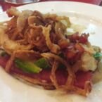 Tostadas de Atún fresco