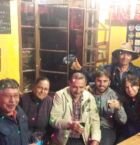 En barcito con los "borrachos" del pueblo