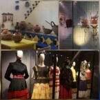 Museo Frida Khalo, se puede observar su cocina, vestidos y corsette