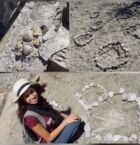 Pisadas de una manada de dinosaurios