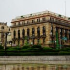 Edificios públicos en el centro histórico