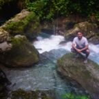 Atras el puente de Dios