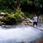 De regreso, cansados pero contentos