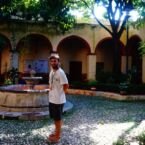 Patio aledaño de Misión de Concá
