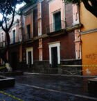 Derrumbe post sismo