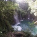 Gran cascada y vista en Puente de Dios potosino