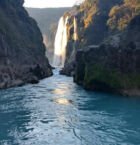 Por fin se dejó ver la cascada de Tamul