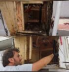 El compartimiento de las baterías estaba en grave peligro!