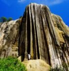 Hierve el agua desde abajo