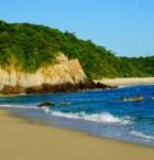 Playa San Agustín. Nuestra vista