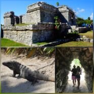 Esta ciudad amurallada maya esta sobre la playa!