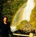 Cascada del Chiflón. Arcoiris!