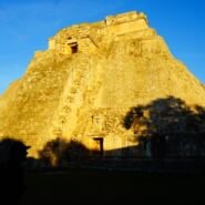 Pirámide del Adivino, belleza al atardecer