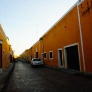 Las calles de este pueblo son todas así!