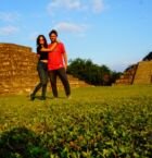 Ruinas arqueológicas en Lagos de Colón. Pirámides muy simpáticas!