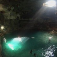 Cenote Samula desde arriba