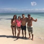 Con Marysol y Marce en Akumal