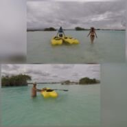 Kayak en el canal de los piratas