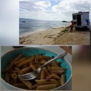 Almuerzo playero en Tulum