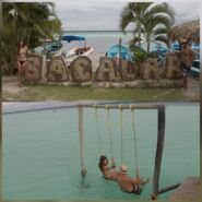 Bacalar, un empujón nuestro para hacer este viaje.