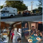 Camping callejero por una semana con nuestros amigos ingleses.