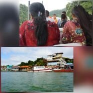 El camino en lancha a Livingstone