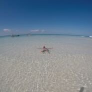 Paradisíaca playa norte.