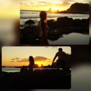 El pacifico siempre dando los mejores atardeceres.