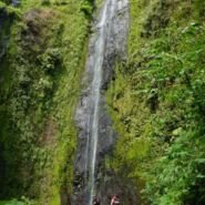 Llegamos a la Cascada San Ramon!