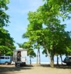 Camping sobre la playa
