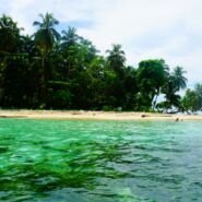 Pequeño cayo Zapatilla