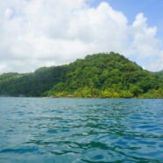 En la lancha hacia la Isla Mamey