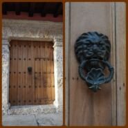 Las puertas cumplían un rol importante para identificar a quien habitaba la casa.